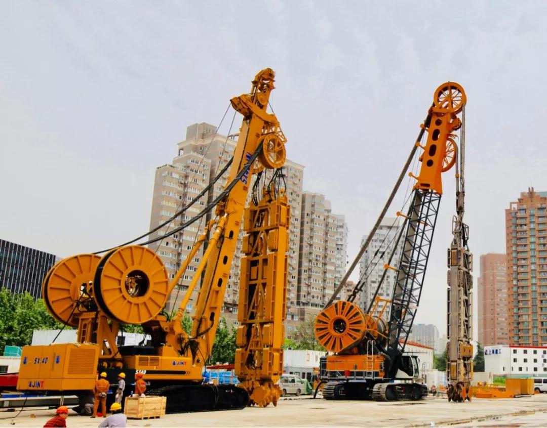 上海金泰SX40双轮铣多方出击国内深隧、轨交施工市场
